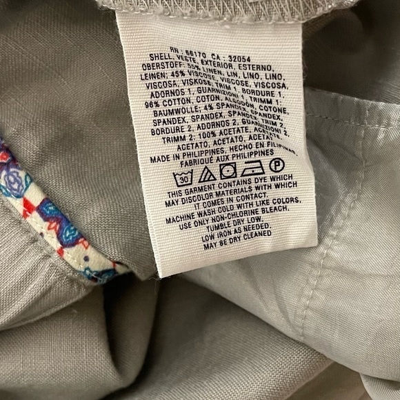 Anthropologie Cartonnier | Paperbag Pants Linen Blend Pockets NO BELT - Picture 7 of 9